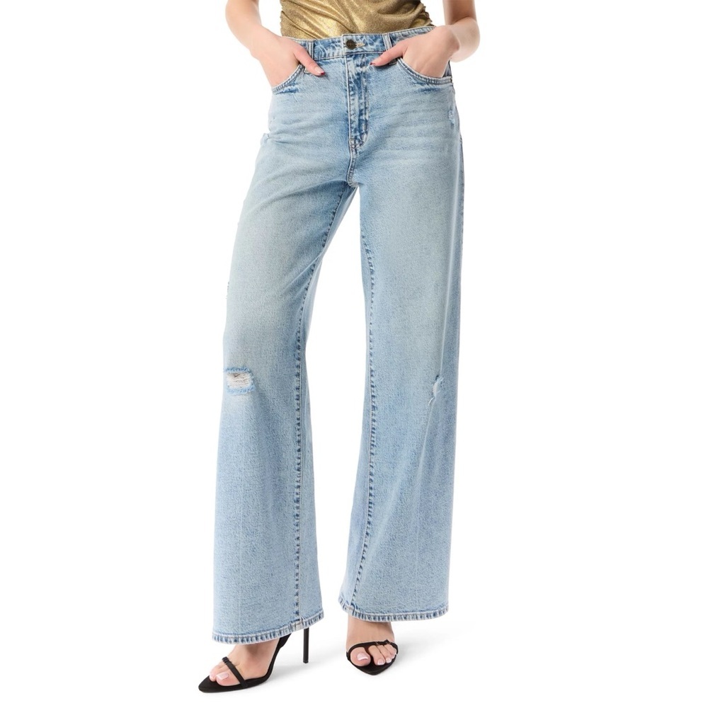 NWT Robert Rodriguez Aurora High Rise Wide Leg Jeans Size 28
